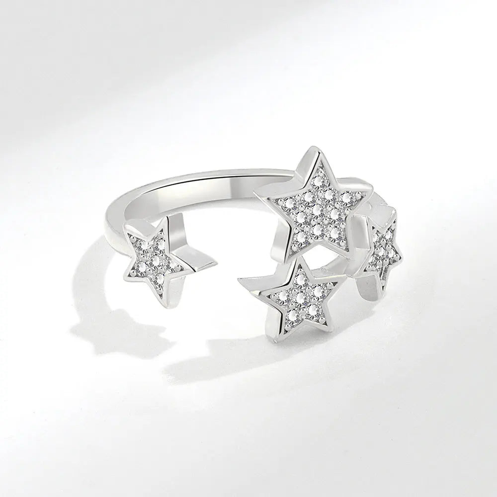 Zircon Stars Ring