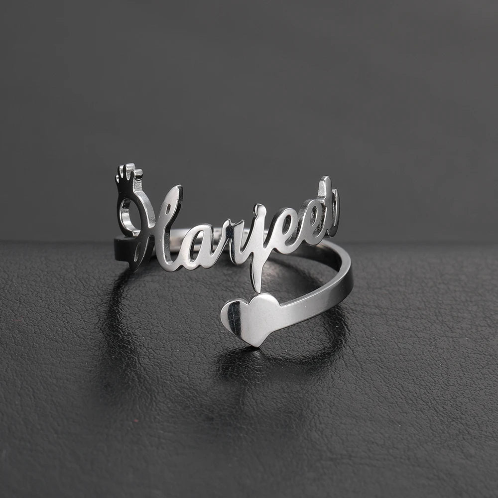 Double Name Ring