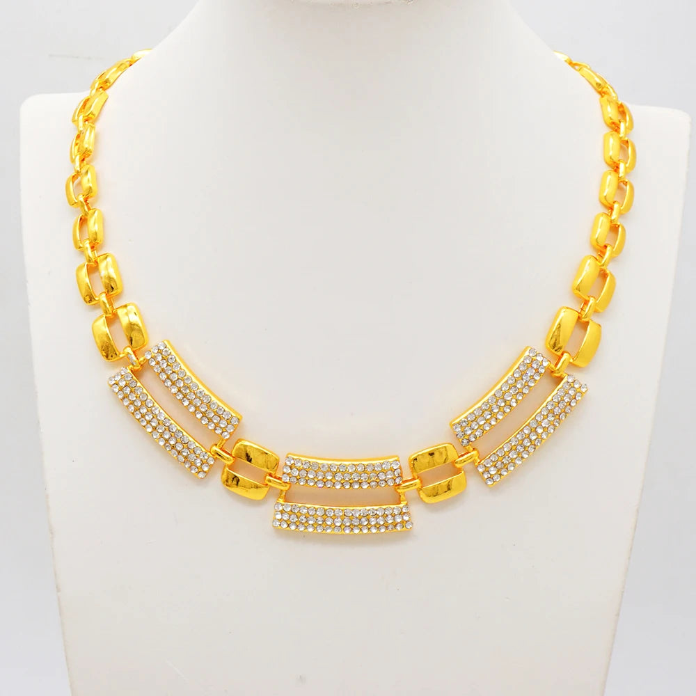 SR full gold jewelry set